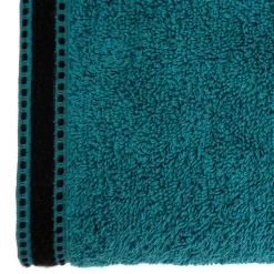 Drap de bain Joia - coton 550 gr/m² - bleu canard 100x150 cm - Atmosphera