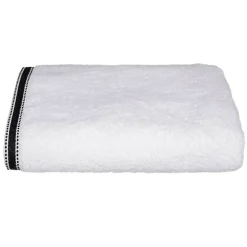Drap de bain Joia - coton 550 gr/m² - blanc 100x150 cm - Atmosphera