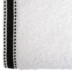 Drap de bain Joia - coton 550 gr/m² - blanc 100x150 cm - Atmosphera