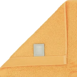 Drap de bain 100x150 cm coton peigné ALBA vanille