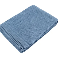 Drap de bain 100x150 cm DUNE bleu mer