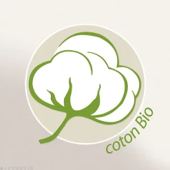 Drap de bain 90x200 cm FICUS Vert 500g/m2 pur coton biologique