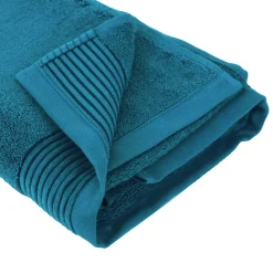 Drap de bain 100x150 cm JULIET Bleu Baltic 520g/m2
