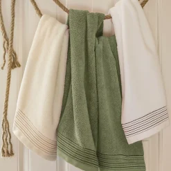 Drap de bain 100x150 cm JULIET Vert 520g/m2