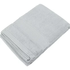 Drap de bain 100x150 cm NATURAL gris platine