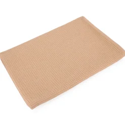 Drap de bain 90x160 cm nid d'abeille PURE WAFFLE 300 g/m² beige