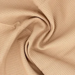 Drap de bain 90x160 cm nid d'abeille PURE WAFFLE 300 g/m² beige