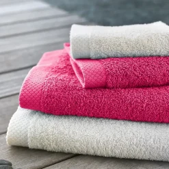 Drap de bain 100x150 cm PURE Fuchsia 550g/m2