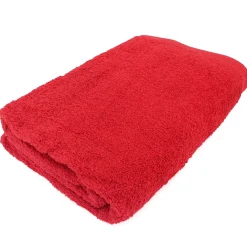 Drap de bain 100x150 cm PURE Rouge 550g/m2