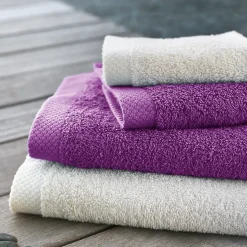 Drap de bain 100x150 cm PURE Violet 550g/m2