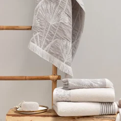Drap de douche coton 70x140 cm collection DRY DANDELION beige