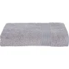 Drap de douche Essentiel - coton 450 gr/m² - gris taupe 70x130 cm - Atmosphera