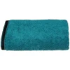 Drap de douche Joia - coton 550 gr/m² - bleu canard 70x130 cm - Atmosphera