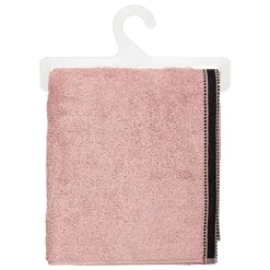 Drap de douche Joia - coton 550 gr/m² - rose 70x130 cm - Atmosphera