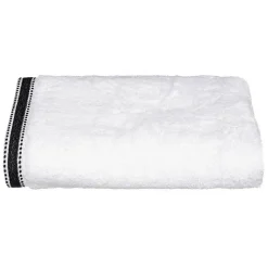 Drap de douche Joia - coton 550 gr/m² - blanc 70x130 cm - Atmosphera