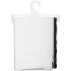 Drap de douche Joia - coton 550 gr/m² - blanc 70x130 cm - Atmosphera