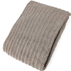 Drap de douche uni coton 70x140 cm SPECTRE marron
