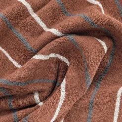 Drap de douche 70x140 cm BOLD coton 500g/m² marron Terracotta