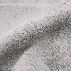 Drap de douche 70x140 cm coton peigné ALBA argent