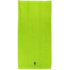 Drap de douche 70x140 cm coton 550g/m2 PURE FOOTBALL Vert Pistache