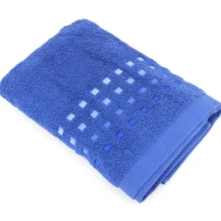 Drap de douche 70x140 cm coton 550g/m2 PURE PRIMAVERA bleu Marine