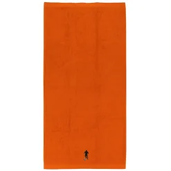 Drap de douche 70x140 cm coton 550g/m2 PURE FOOTBALL Orange Butane