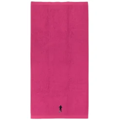 Drap de douche 70x140 cm coton 550g/m2 PURE FOOTBALL Rose Fuchsia