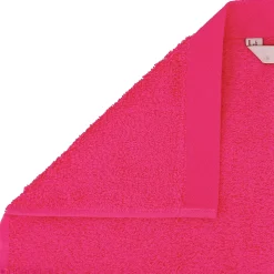 Drap de douche 70x140 cm coton peigné ALBA fraise
