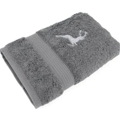 Drap de douche 70x130 cm HIRSH Anthracite/Gris 600g/m2