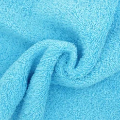 Drap de douche 70x180 cm PURE Bleu Océan 550g/m2
