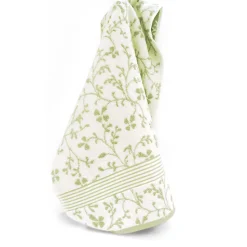 Drap de douche 70x140 cm VINTAGE FLORAL Vert 550g/m2