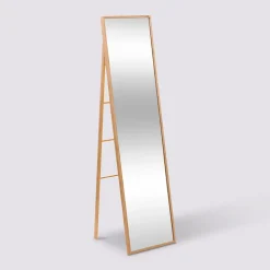 Echelle en bambou avec miroir l.41 x H.160 cm 5Five