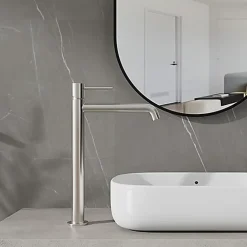 Edouard Rousseau - Mitigeur lavabo haut SCRIPY - Butée éco stop - Vidage clic clac inclus - 3 coloris disponibles