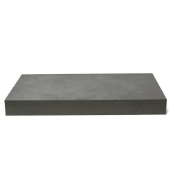 Egger Naturel plan vasque 83,5x8x50 cm, gris foncé mat effet beton (DO8050BCS)