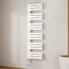 EMKE Radiateur Sèche-Serviettes Électrique 1599x500 mm, Blanc 1000W, WiFi, Modes Intelligents, Détection Fenêtre