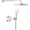 Ensemble de douche - Grohtherm - GROHE - Avec tempesta 250 - 2 jets