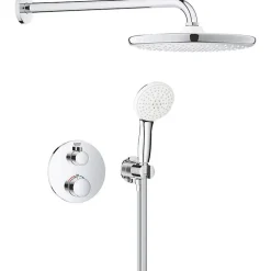 Ensemble de douche - Grohtherm - GROHE - Avec tempesta 250 - 2 jets
