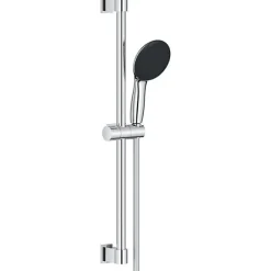 Ensemble de douche avec pommeau 1 jet, barre 60cm et flexible 1,75m - GROHE Vitalio Start 110 27942001 - Economie d'eau - Chrom