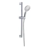 Ensemble de douche chromé 3 pièces Essebagno Circle