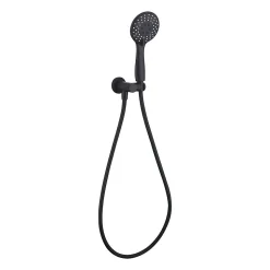Ensemble de douche encastré mécanique 2 voies SKY BATH noir mat PVD Inox S304 série SOUL