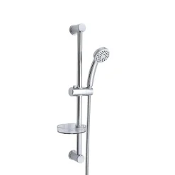 Ensemble de douche HYDROSTYLE avec douchette 2 jets barre et porte-savon - ROCA - Z5399112021