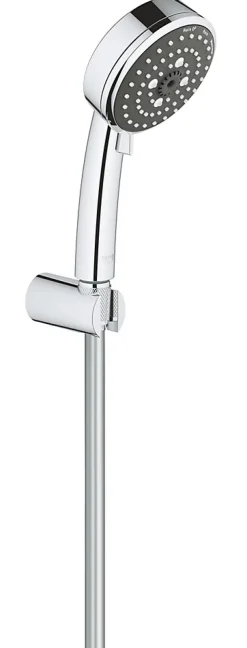 Ensemble de douche support + douchette chromé Vitalio Start 100 3 jets Grohe