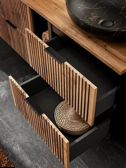 Ensemble de meubles sous vasque - 60 cm - avec Vasque - WOTANIA
