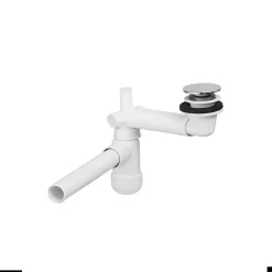 Ensemble de meubles sous vasque - 120 cm - avec Vasque - Cube et Colonnes - Miroirs LED - WOTANIA