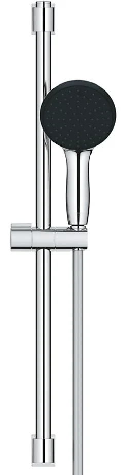 Ensemble douchette 1 jet + flexible + barre chrome, Grohe Vitalio Start