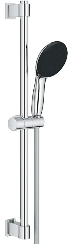 Ensemble douchette 1 jet + flexible + barre chrome, Grohe Vitalio Start