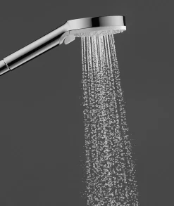 Ensemble douchette 2 jets et flexible chromé Hansgrohe Crometta