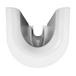 Ensemble lavabo et colonne en céramique blanc Tasi GoodHome