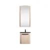 Ensemble lave-mains d'angle SKINO suspendu avec armoire miroir