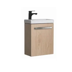 Ensemble lave-mains suspendu NEVADA avec robinet noir